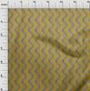 oneOone Georgette Viscose Dark Mustard Fabric Block Sewing Craft Projects Fabric Prints By Yard 42 Inch