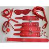 Bondage Kit Box - Fetish - Red - 8 Pieces - BDSM - Adult Pleasure