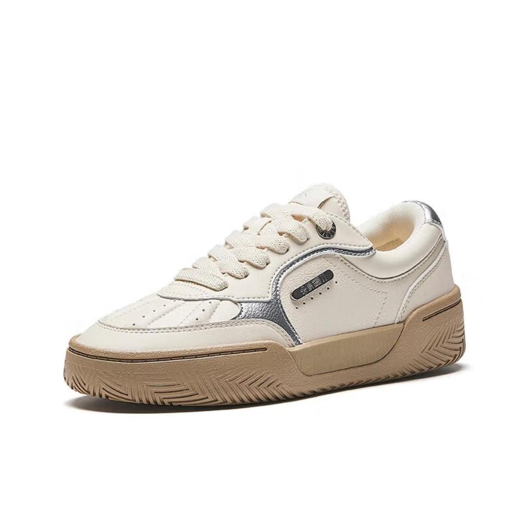 Anta Xinghe 2 Low-Top Casual Board Shoes Women White Pink 122511801-1