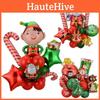 Christmas Elf Foil Balloon Set For Holiday Party Decor