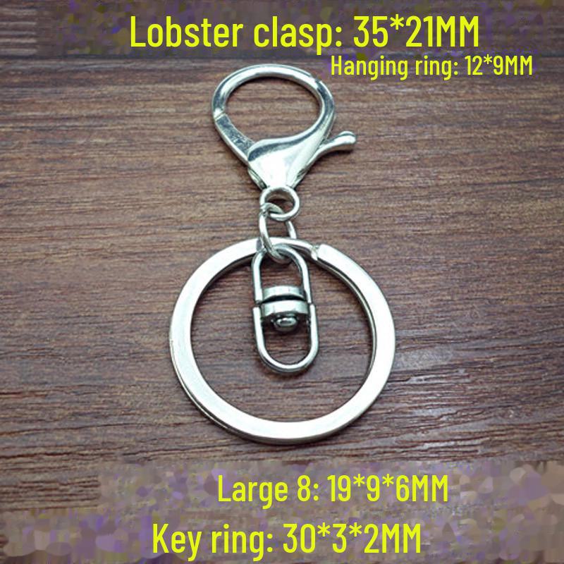 DIY Schmuckzubehör: Hundeanhänger, Schlüsselanhängeranhänger, Halskette, Karabinerverschluss