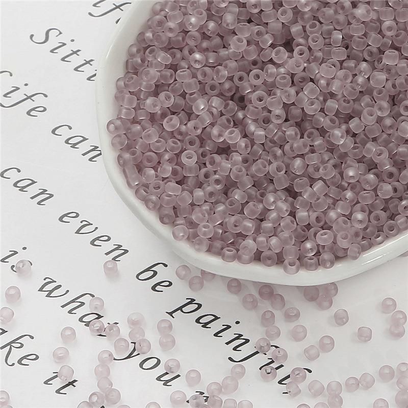 Frosted Transparent Rice Beads for DIY Bracelets, Necklaces, Hairpins, Tassels