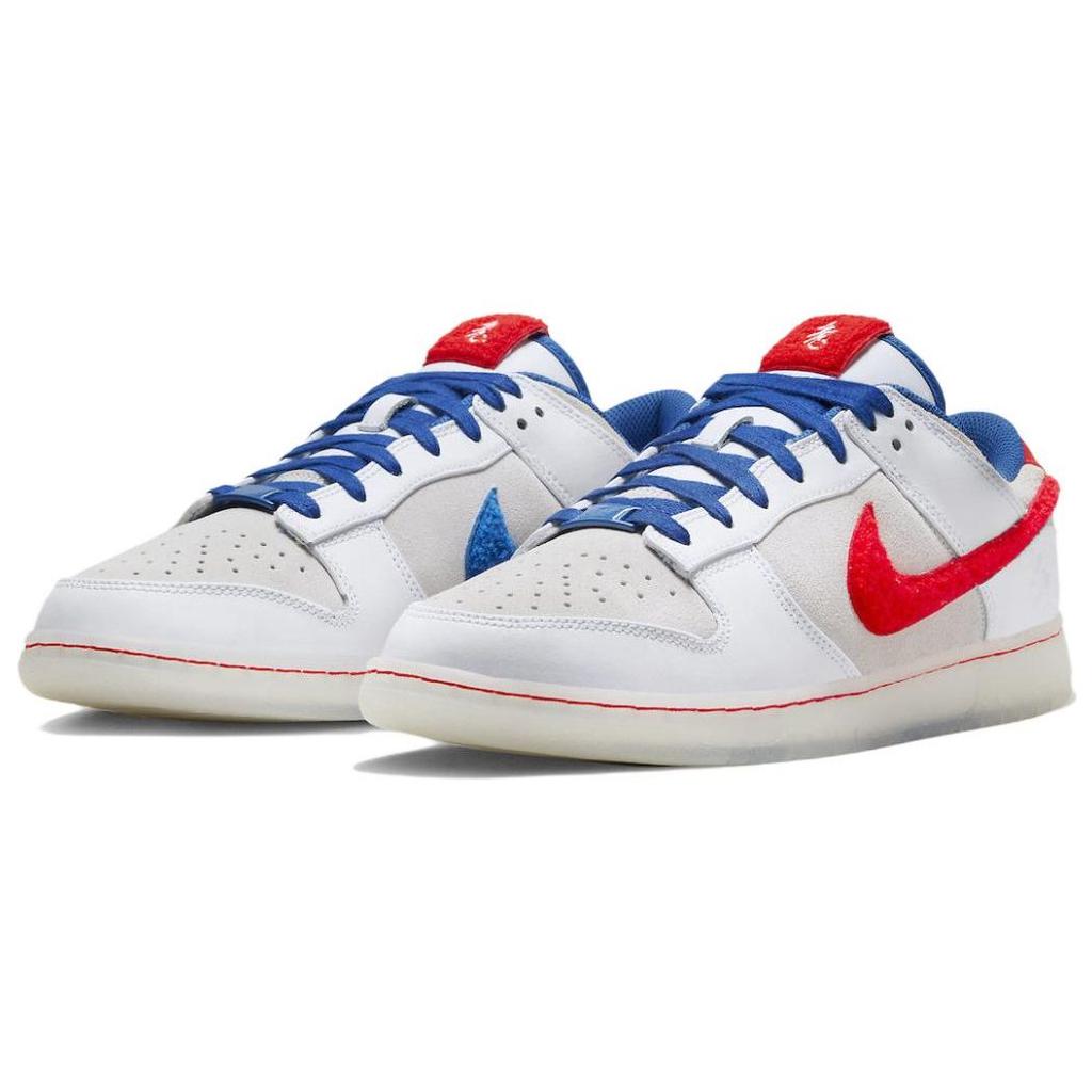 Nike Dunk Low Year of the Rabbit - White Rabbit Candy Unisex Sneakers Crimson Varsity-Royal Sail FD4203-161