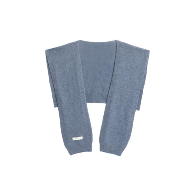 healiote WARMING SOFT SHAWL _BLUE