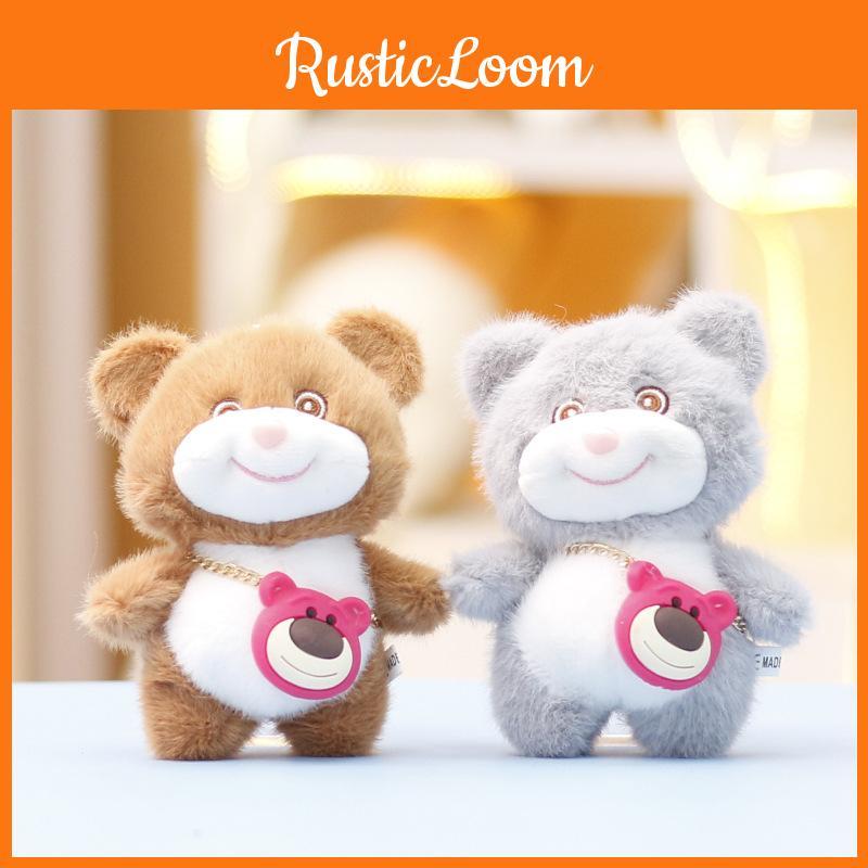 Story Toy Lotso Cute Animal Plush Keychain With Soft Cute Toy For Kids Gift