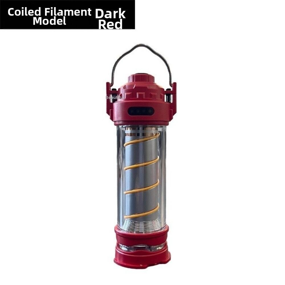 Rechargeable Camp Tent Lantern White/ Warm Light Emergency Lamp USB Charging Lamp Tent Lighting