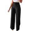 European and American Women's High-Waisted Wide-Leg Commuter Pants