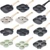 Cat Paw 4-Hole Non-Stick Breakfast Frying Pan
