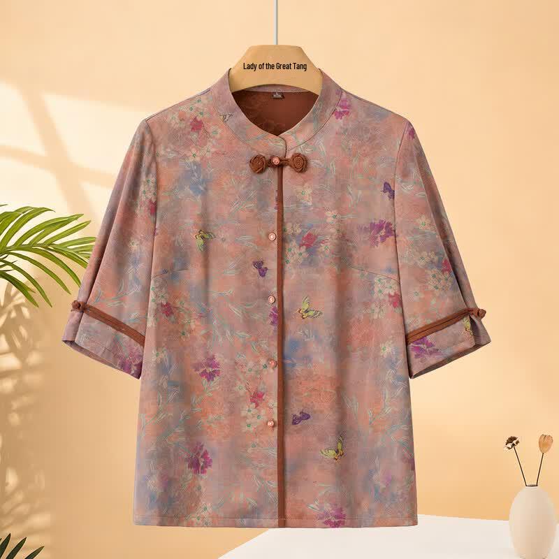 YUZHAOLIN Women s Summer Loose-Fit Blouse M