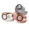 Women's Casual Thin Waist Belt with Smooth Buckle, Versatile Korean Style for Dresses and Pants