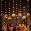 KatchOn, Happy Thanksgiving Hanging Garland - Pack of 8 | Fall Party Decorations, Thanksgiving Garland Ceiling Wall Hanging Decor for Home,