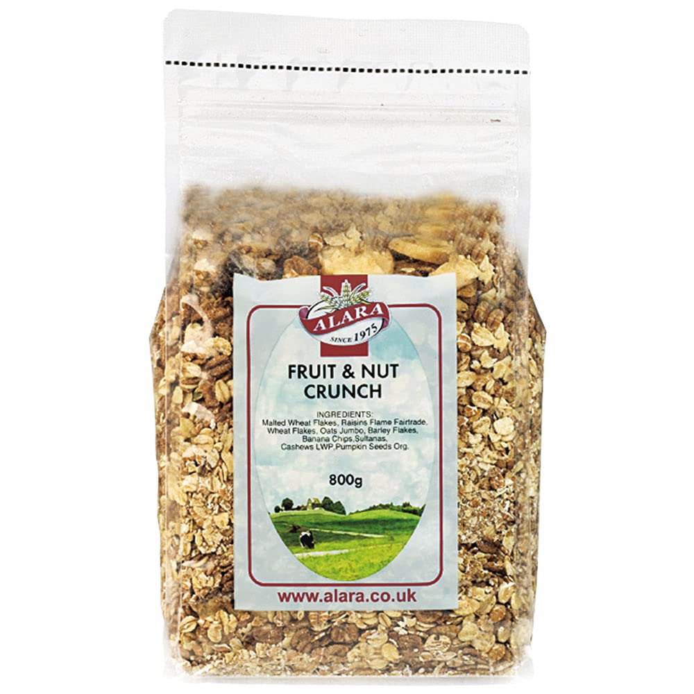 

Мюсли с фруктами и орехами Arara Crunch 800 г 1 упаковка (8 сумок)