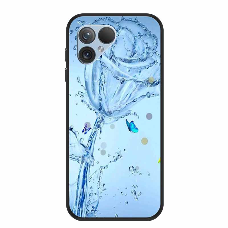 Für Fairphone 5 Hülle 6,46" TPU Tiere Weiches Silikon Stoßfänger Rückseite Handyhüllen für Fairphone5 5G Wolf Cool Schutz Fundas