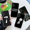 C-R-7-Dark Football Clear Soft Phone Case For Samsung Galaxy A56 A57 A37 A55 A54 A36 A35 A26 A25 A16 A17 A07 A52 A34 A21s Cover