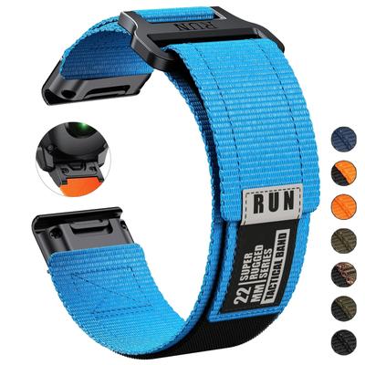 Rychloupínací 22mm 26mm široký Garmin Fenix 8 51mm 7 7X Pro 6 6X 5 5X Plus QuickFit řemínek instinktivní 2 náhradní náramek
