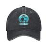 Alien And Bigfoot Baseball Cap Sun  Hunting Camping Hot Sale Washed Trucker Hat Female Male Fashion Design Snapback Cap
