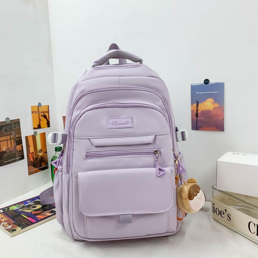 Backpack for Men Simple Large Capacity Travel Backpack for Women Casual Japanese Junior High School High School College School School Bag for Men