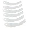 12 Pcs For 198426-9 Replacement Blades Cutter Head Plastic 255MM  Lawn Trimmer Spare Blade Garden Replacement Tool