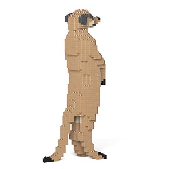Block Toy That Allows You To Create Realistic Animal Meerkat with an Adorable 15 X X Height Durable Blocks Fixed with For 3D Interior Accessories That