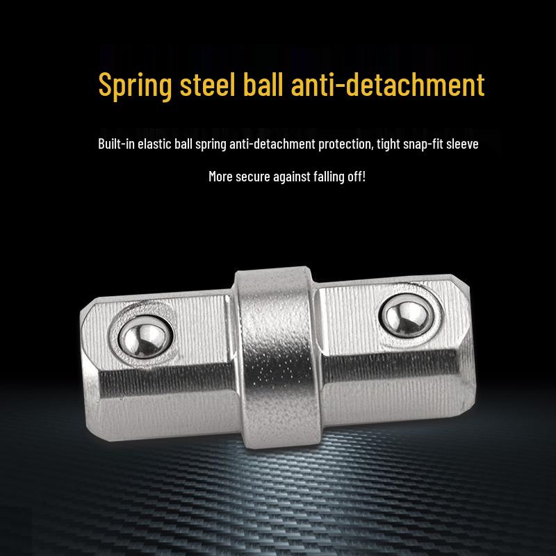 3/8 Socket Conversion Double-Ended External Square Adapter Plug