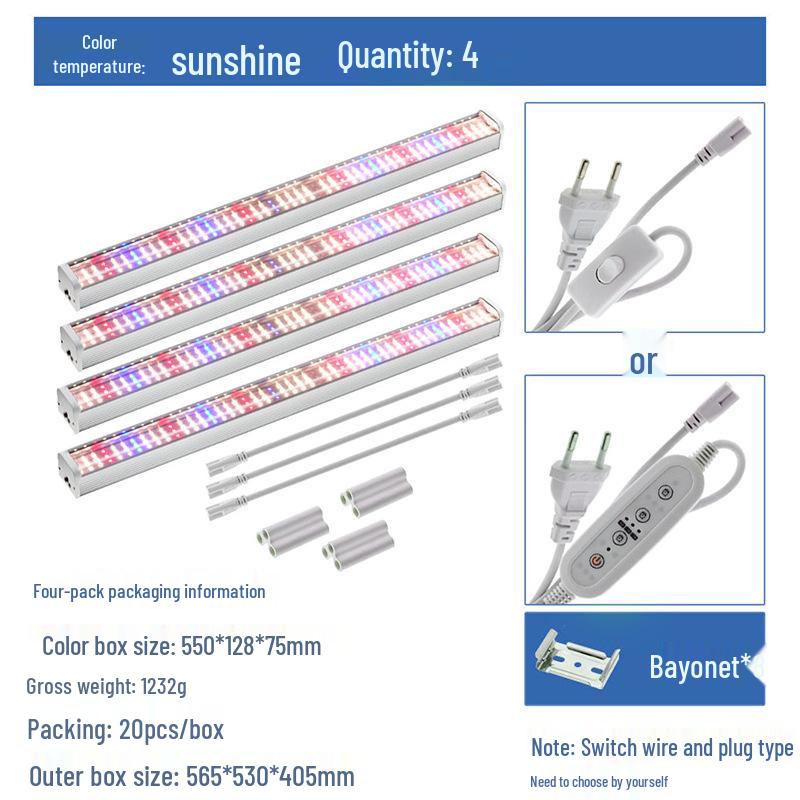 Full Spectrum LED Grow Light for Seedlings, Flowers, Vegetables, and Succulents