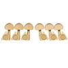 Musiclily Basic Guitar Tuners for Buttons L3+R3 LP/SG Electric/Acoustic Guitars, Gold/Half-Moon
