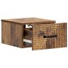 Wall Mounted Nightstand 2 pcs Reclaimed Wood Look 34.5 x 33 x 20 cm