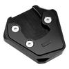 uxcell Motorcycle Kickstand Plate Pad Aluminum Alloy Compatible with Suzuki