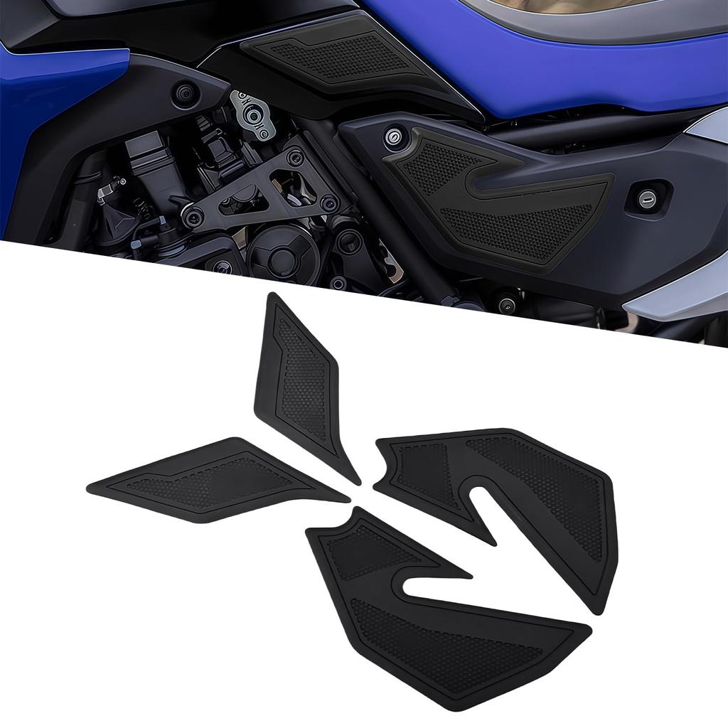 AUSHOOL Motorcycle Tank Motorcycle Tank Protector Tank Traction Compatible with Yamaha Tenere 700 Pad, Rubber, Pad, Pad, (25-)