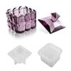 Anniversary Drill Cube Jar Storage Box Resin Mold Trinket Holder Silicone Mold