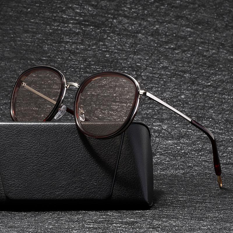 

Trendy and Avant-Garde Men s Sunglasses Personalized Design Fashionable Unisex UV400 sunglasses Ideal for Gifts no glasses case коричневый