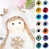 20pcs/10pairs Crystal Puppet Crystal Eyes 6mm-20mm Glitter Crystal Eyes  DIY Doll Accessories