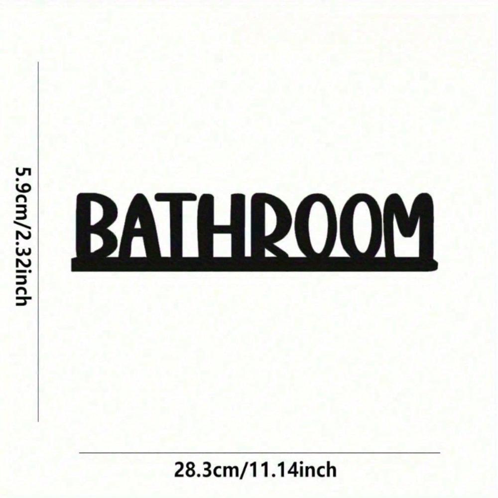 Metal Wall Art Decor Home Office Kitchen Plaque Sign