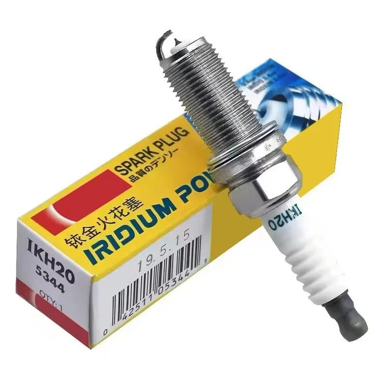 

4/6 шт 5344 IKH20 иридиевые свечи зажигания комплект проводов свечей зажигания для Honda Civic Citroen Berlingo Jumpy C1 C2 C4 Peugeo Partner 4pcs