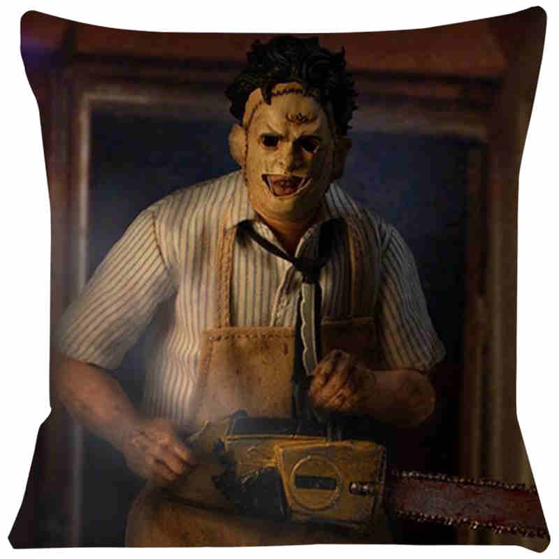 Super Soft Cushion Cover Horror Movie 45X45 Pillow for chairs Home Decorative cushions for sofa Throw Pillow Cover SJ217