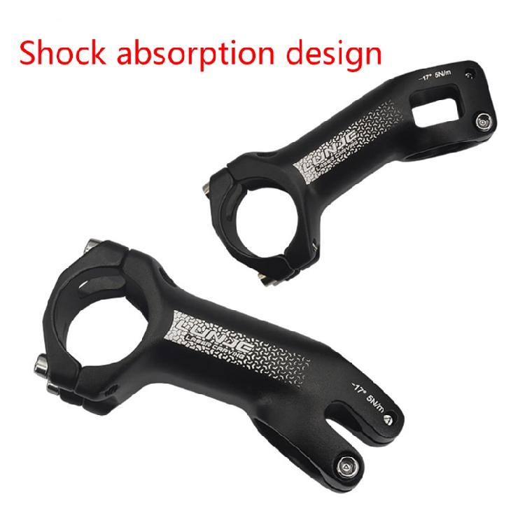 Schwarzer Downhill-Vorbau Ultraleichter Fahrradvorbau Passend für die meisten MTB-Rennrad-Falträder