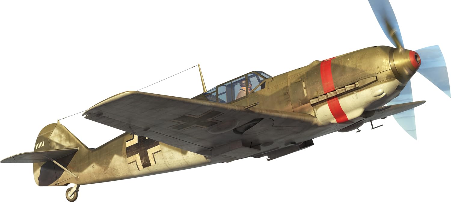 

Airfix Немецкий истребитель Мессершмитт Пластиковая модель 1/48 Bf109E-3/E-4 X-5120C