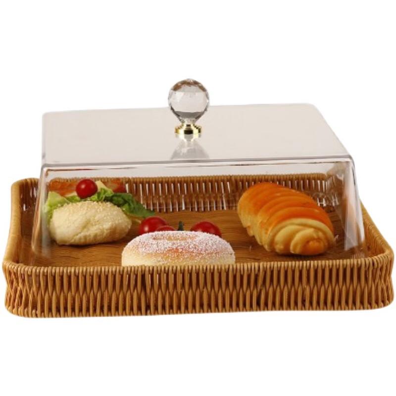 Handun Transparent Acrylic Square Cake Dust Cover