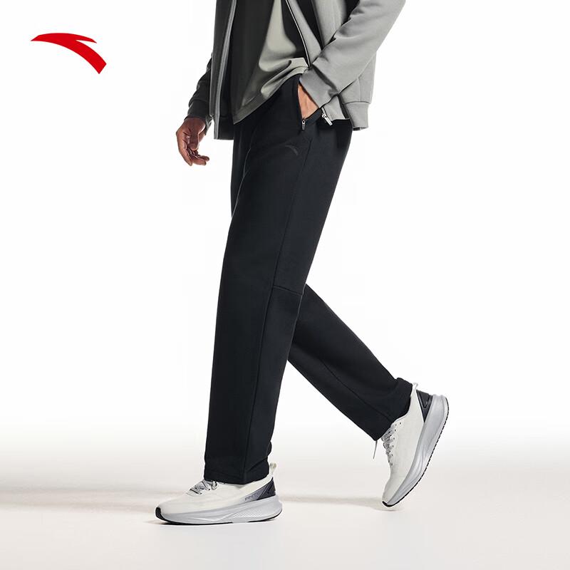 Anta Men s Fleece-Lined Straight Leg Sweatpants 2XL