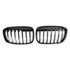 2PCS Gloss Black Front Kidney Grille Grill Fit BMW X1 F48 F49 2016-2018