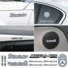 Hot 2025 For AMG W124 2025 GLC GLK Hot Hot 1set Car Badge Sticker Car Decoration Decal For Mercedes Benz W204 W124 W201 W202 W21