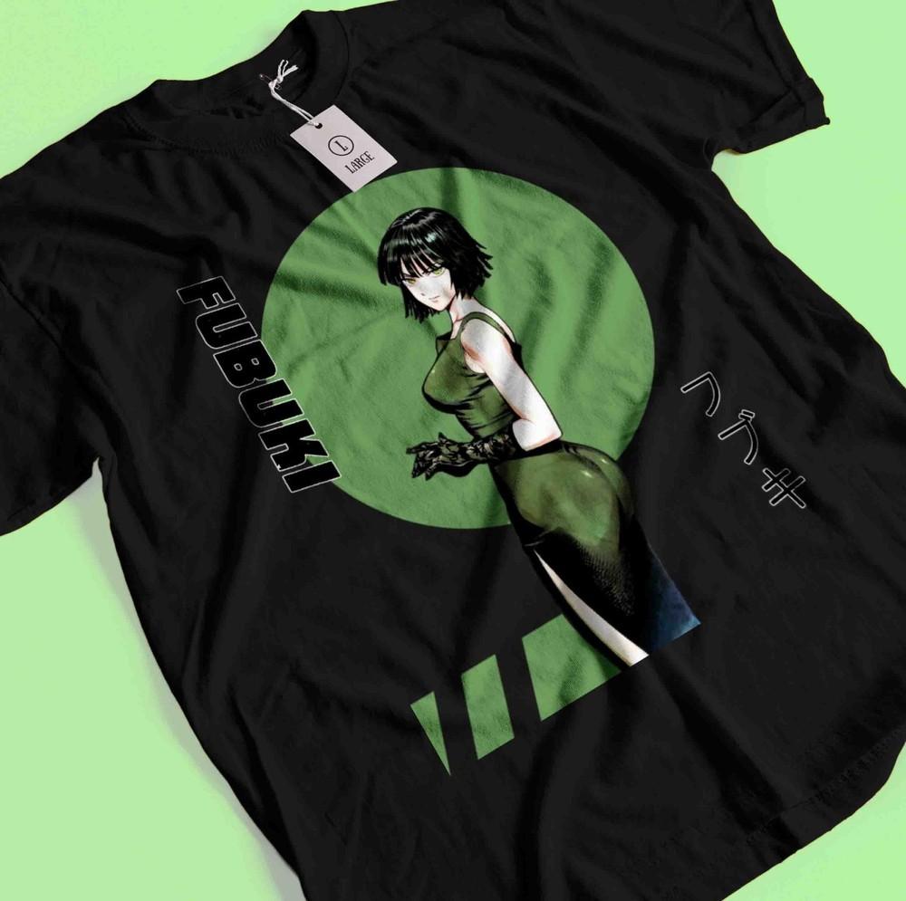 

One Punch Man T-Shirt Fubuki Shirt Garou Tshirt Saitama Genos Anime Manga OK Tee L