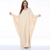 Dubai Plus Size Batwing Sleeve Casual Dress for Women - Muslim Robe