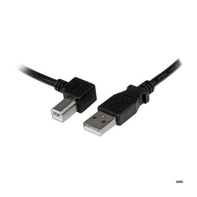 STARTECH Left Angled USB 2.0 Type A To USB Type B Cable - 2m - Black