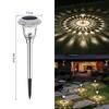 Waterproof Solar Yard and Lawn Decorative Lights for Outdoor Garden and Villa Arrangement