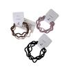 Confezione da 4. Colore Caramella Anello Base per Capelli Elastico per Capelli con Onde che Cambiano Colore Elastico per Capelli da Donna Accessorio per Capelli