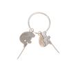 Universal SIM Card Ejector Keychain with Stainless Steel Elephant for Quick Access