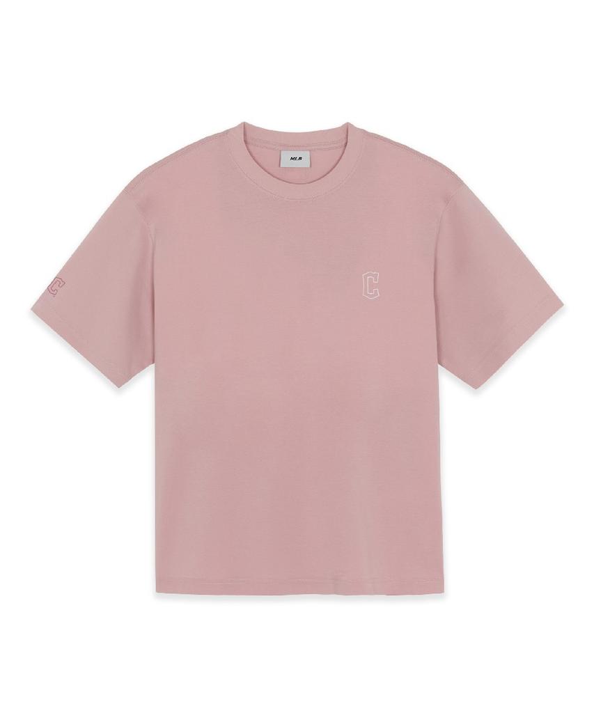 Emelbi Basic Lightweight Oversized Short Sleeve T-Shirt Cle (L.Pink)