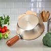 Mini Olla de Acero Inoxidable de Alta Calidad, Ideal para Cocinar Sopa, Leche y Recetas a Base de Aceite