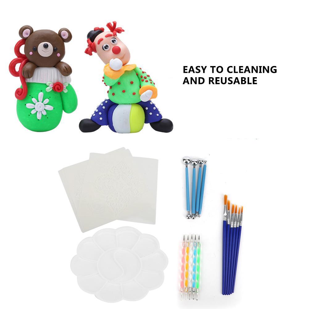 Kit di Strumenti per Pittura Fai da Te Set di Strumenti per Disegno, Punti e Pittura Artigianale per Principianti 20 pezzi / set